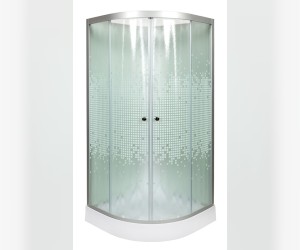 Душевая кабина Deto L 901 N 100 x 100 см, с гидромассажем, без крыши