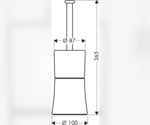 Ершик напольный AXOR Citterio 41536000
