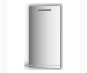 Зеркало с полочкой и LED-светильником Evoform Ledline-S BY 2151 40х75 см