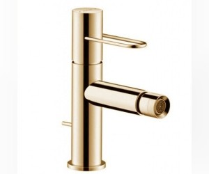 Смеситель для биде Axor Uno 38211930 с донным клапаном, латунь