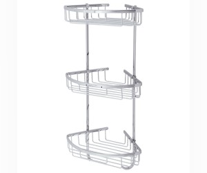 Полка-решетка трехъярусная Veragio Basket VR.GFT-9067.CR, хром Полка-решетка трехъярусная Veragio Basket VR.GFT-9067.CR, хром