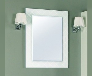 Зеркало Венеция 75, белое, 1A151102VNL10