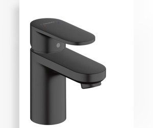 Смеситель Hansgrohe Vernis Blend для раковины, без донного клапана, матовый черный, 71558670 Смеситель Hansgrohe Vernis Blend для раковины, без донного клапана, матовый черный, 71558670