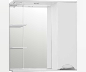 Зеркало-шкаф Style Line Жасмин 80/С ЛС-00000044, 80 см, правое, подвесное, белое Зеркало-шкаф Style Line Жасмин 80/С ЛС-00000044, 80 см, правое, подвесное, белое