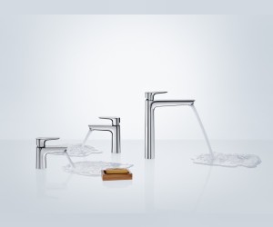 Смеситель Hansgrohe Talis E 71701000 для раковины, со сливным клапаном Push-Open