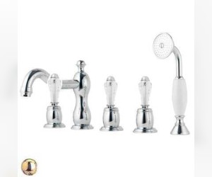 Смеситель Bandini Antica 616840KK06 для ванны/душа, золото