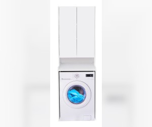 Шкафчик Акватон Лондри 65 см для стиральной машины, белый, 1A260503LH010