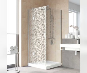 Душевой уголок Vegas Glass AFP-Fis Lux, 120 x 120 x 199.5 см, профиль глянцевый хром, стекло фея