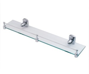 Полка стеклянная WasserKRAFT 3044, с бортиком