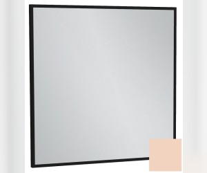 Зеркало Jacob Delafon Silhouette EB1423-S09, 60 х 60 см, лакированная рама телесный сатин