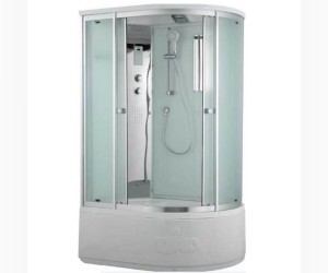 Душевая кабина Timo Comfort T-8820L/R P F Fabric Glass, 120 х 85 см, стекло матовое, без электрики и гидромассажа