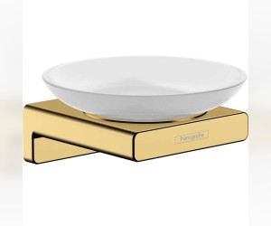 Мыльница Hansgrohe AddStoris, цвет держателя золото полированное, 41746990