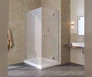 Душевой уголок Vegas Glass AFA-F Lux, 120 x 90 x 199.5 см, профиль матовый хром, стекло сатин