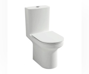 Напольный безободковый унитаз Jacob Delafon Elite E20997-00, крышка микролифт, тонкая