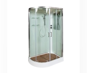 Душевая кабина Deto A 102 L/R 120 x 80 см, с крышей, стандартная