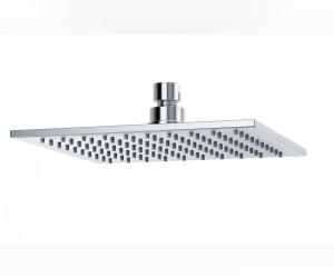Верхний душ Kludi A-Qa 6442005-00 20 x 20 см квадратный, плоский 8 мм, 1 режим струи, без держателя, цвет хром