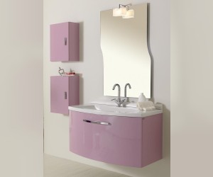 Комплект мебели Labor Legno Vogue L100, bianco lucido/хром Комплект мебели Labor Legno Vogue L100, bianco lucido/хром