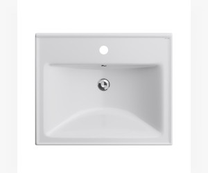 Раковина Am.Pm X-Joy M85AWCC0552WG, 55 см, керамика, белый глянцевый