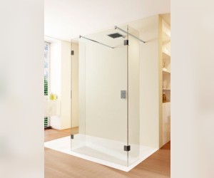 Душевой уголок Riho SZ Scandic NXT X202, 156x87x200 см, цвет профиля черный, стекло прозрачное, левый/правый