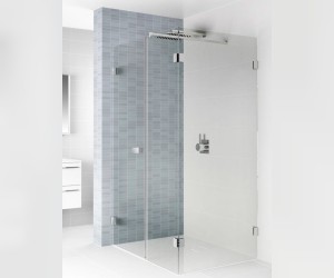 Душевой уголок Riho SZ Scandic NXT X204, 97x97x200 см, цвет профиля хром, стекло прозрачное, левый/правый