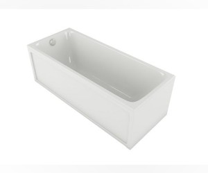 Акриловая ванна Aquatek Мия EFVA140, 140 x 70 см (MIY140-0000001)