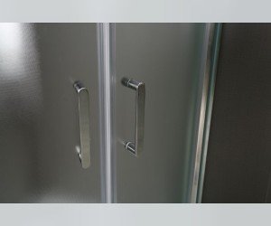 Душевой уголок BelBagno Uno UNO-R-2-95-Cr, 95 х 95 х 185 см, стекло прозрачное/матовое