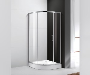 Душевой уголок Cezares Molveno-R-1-90-C-Cr-IV, 90 х 90 см, стекло прозрачное, хром