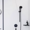 Полка Hansgrohe AddStoris угловая 30 см, чёрный матовый, 41741670
