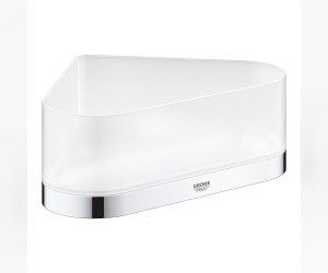 Угловая полочка с держателем Grohe Selection 41038000, хром Угловая полочка с держателем Grohe Selection 41038000, хром