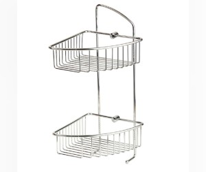 Полка-решетка двухъярусная Veragio Basket VR.GFT-9037.CR, хром Полка-решетка двухъярусная Veragio Basket VR.GFT-9037.CR, хром