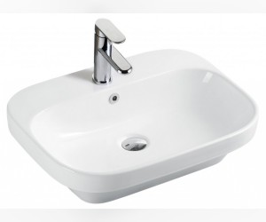Раковина накладная BelBagno BB6052, 61 х 46 х 16 см