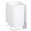 Держатель зубных щеток Bemeta Vista 120111026-104 7.2 x 7.2 x 11 см, белый
