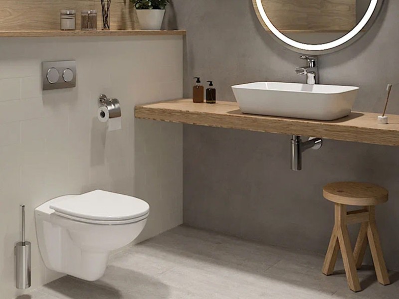 Безободковый подвесной унитаз Vitra S10 SpinFlush, VitrA Hygiene, 7855B003-0075