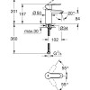 Смеситель для раковины Grohe Eurostyle Cosmopolitan 3246820E