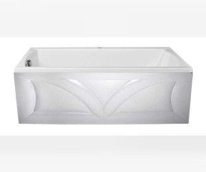 Акриловая ванна 1MarKa Modern 170 x 75 см, прямоугольная, белая, 01мод1775