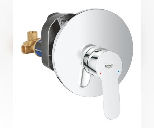 Смеситель Grohe BauEdge 29078000 для душа с внутренней частью 33964000 Смеситель Grohe BauEdge 29078000 для душа с внутренней частью 33964000