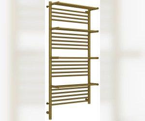 Полотенцесушитель электрический Сунержа Богема 3.0 1200 x 600 с 4 полками, ширина 63.2 см, высота 132.4 см, состаренная бронза, L/R Полотенцесушитель электрический Сунержа Богема 3.0 1200 x 600 с 4 полками, ширина 63.2 см, высота 132.4 см, состаренная бронза, L/R