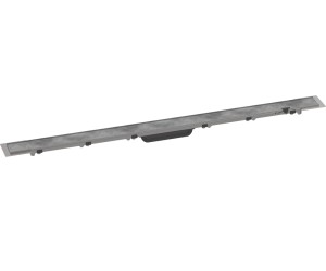 Решетка для дренажного канала Hansgrohe RainDrain Rock, 100-110 см, подрезная, под плитку, хром, 56033000 Решетка для дренажного канала Hansgrohe RainDrain Rock, 100-110 см, подрезная, под плитку, хром, 56033000