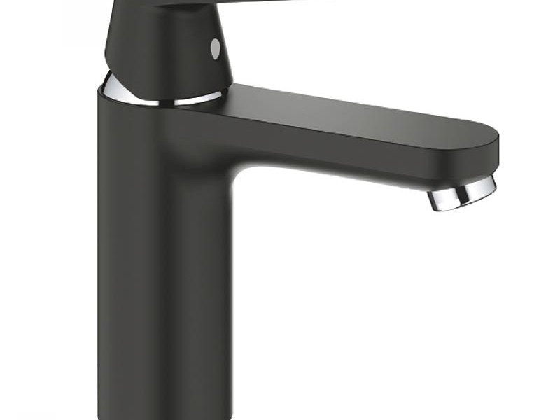 Смеситель Grohe Eurosmart Cosmopolitan 23327KW0 для раковины без донного клапана, черный сатин