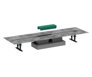 Дренажный канал Hansgrohe uBox universal, 90 см, установка вровень с полом, 56019180 Дренажный канал Hansgrohe uBox universal, 90 см, установка вровень с полом, 56019180
