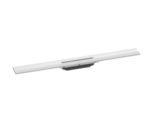 Решетка для дренажного канала Hansgrohe RainDrain Flex, 80 см, белый матовый, 56051700 Решетка для дренажного канала Hansgrohe RainDrain Flex, 80 см, белый матовый, 56051700