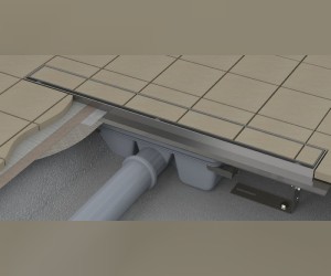Душевой канал Ravak OZ Floor, 105 см, под плитку, X01432 Душевой канал Ravak OZ Floor, 105 см, под плитку, X01432