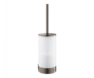 Ершик для туалета с держателем Grohe Selection 41076AL0, черный графит матовый Ершик для туалета с держателем Grohe Selection 41076AL0, черный графит матовый