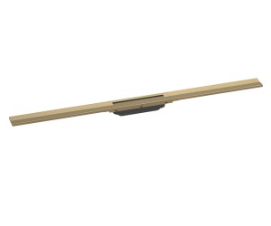Решетка для дренажного канала Hansgrohe RainDrain Flex, 100 см, шлифованная бронза, 56046140 Решетка для дренажного канала Hansgrohe RainDrain Flex, 100 см, шлифованная бронза, 56046140