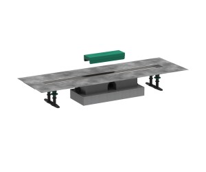 Дренажный канал Hansgrohe uBox universal, 80 см, установка вровень с полом, 56018180 Дренажный канал Hansgrohe uBox universal, 80 см, установка вровень с полом, 56018180