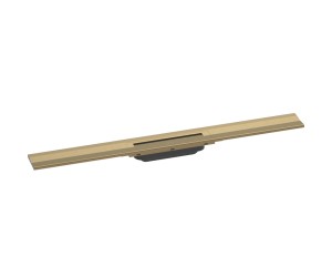 Решетка для дренажного канала Hansgrohe RainDrain Flex, 80 см, шлифованная бронза, 56051140 Решетка для дренажного канала Hansgrohe RainDrain Flex, 80 см, шлифованная бронза, 56051140