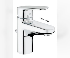 Смеситель Grohe Europlus II для раковины с гигиеническим душем, хром, 33155002 Смеситель Grohe Europlus II для раковины с гигиеническим душем, хром, 33155002