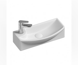 Раковина Ceramica Nova Element, 45.5 х 22 х 13 см, цвет белый, CN6038R Раковина Ceramica Nova Element, 45.5 х 22 х 13 см, цвет белый, CN6038R