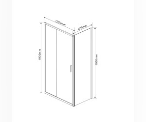 Душевой уголок Vincea Garda VSR-1G8012CLB, 120 x 80 см, прямоугольный, дверь раздвижная, стекло прозрачное, черный Душевой уголок Vincea Garda VSR-1G8012CLB, 120 x 80 см, прямоугольный, дверь раздвижная, стекло прозрачное, черный
