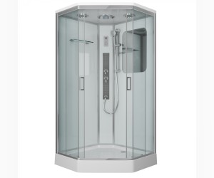 Душевая кабина Niagara Premium 90 x 90, с г/м, низкий поддон, профиль - хром, стекло - прозрачное, NG-6001-01GD Душевая кабина Niagara Premium 90 x 90, с г/м, низкий поддон, профиль - хром, стекло - прозрачное, NG-6001-01GD